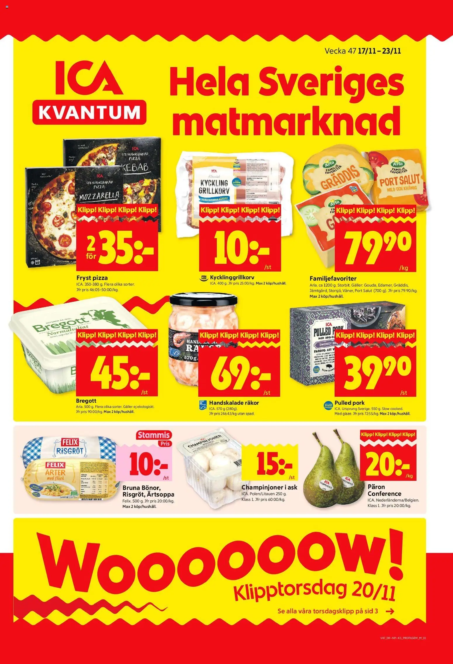 Förhandsgranska reklamblad Höganäs från butik ICA Kvantum gäller från 17/11/2025