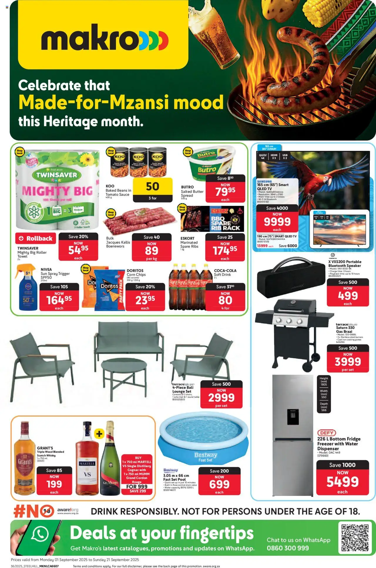 Makro Specials from 01/09 - 21/09/2025 > Promotions