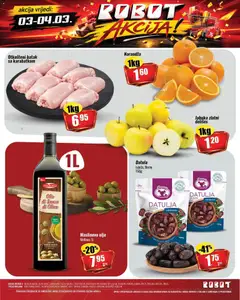 Pregled letka Robot super ponuda trgovine Robot vrijedi od 03.03.2026