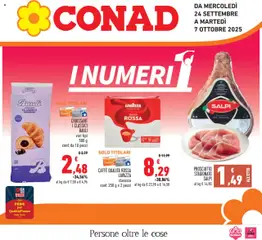 Anteprima dell'opuscolo Attuale volantino dal negozio Conad valido da 24/09/2025