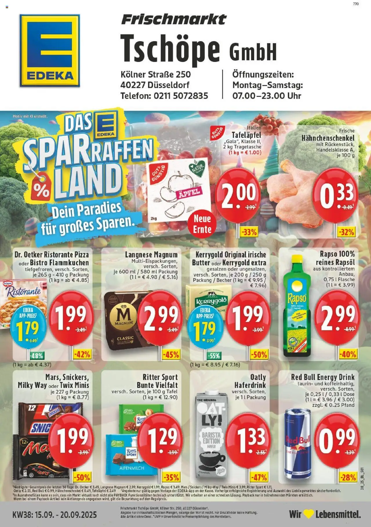 EDEKA Prospekt ab 14.09.2025 - Prospekt Düsseldorf Online