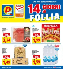 Anteprima dell'opuscolo Attuale volantino dal negozio D Più valido da 09/02/2026