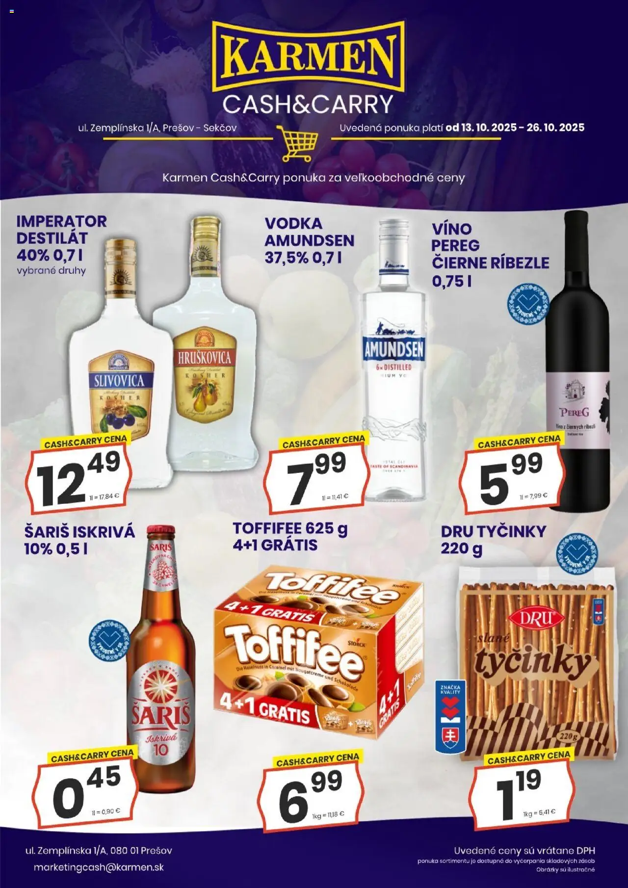 KARMEN CBA Leták (13.10. - 26.10.2025) - Akčná ponuka