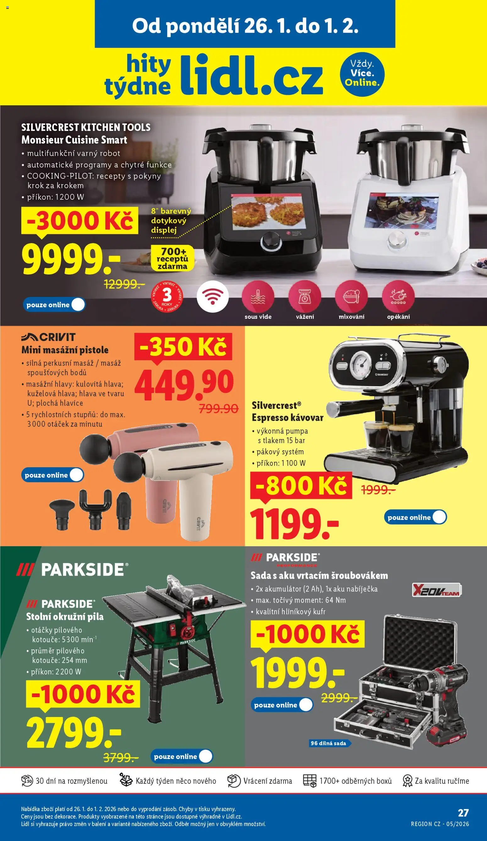 Náhled nabídky: Lidl Leták - Hity týdne platný od 26.01.2026