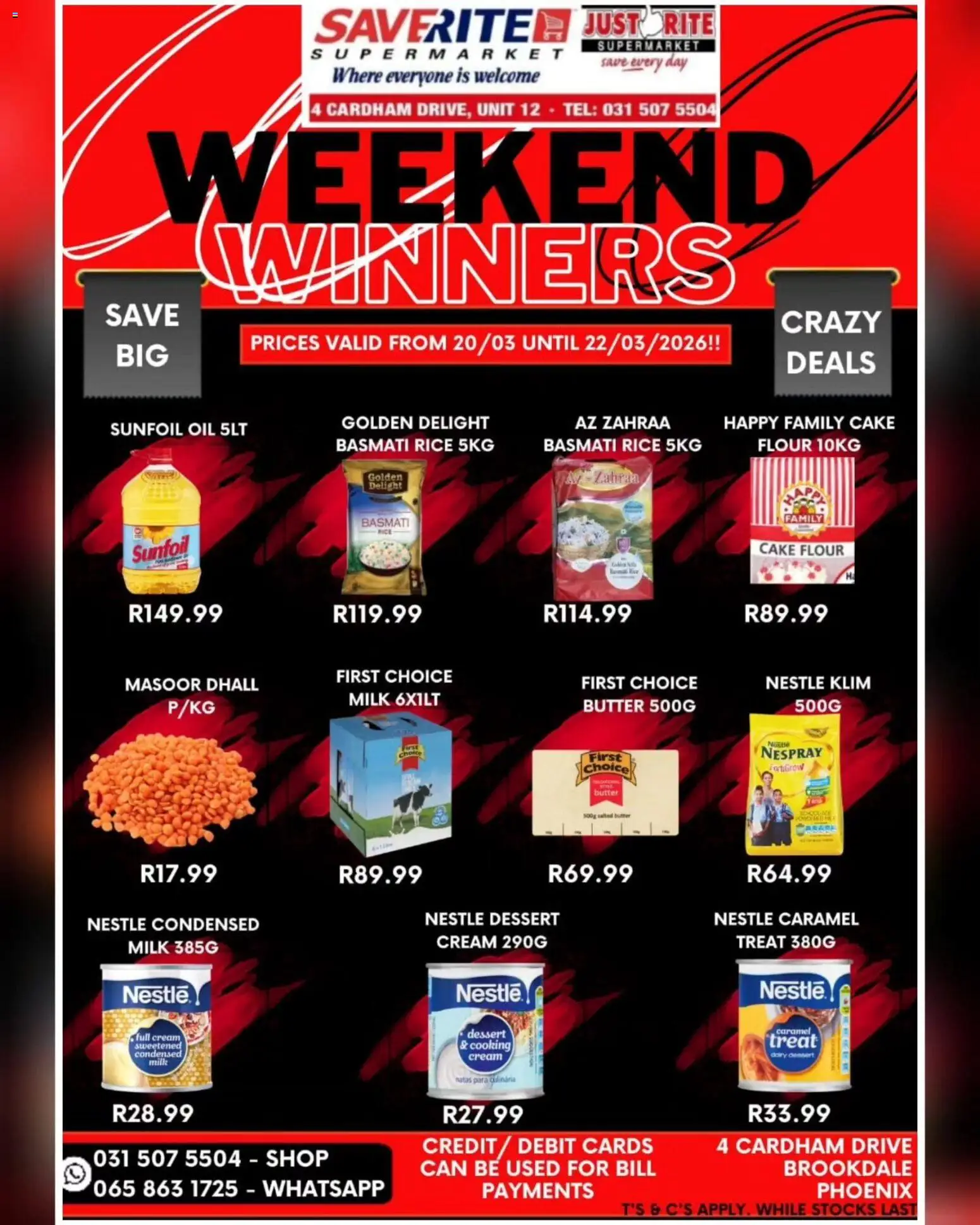 Preview of Saverite flyer valid from 20/03/2026