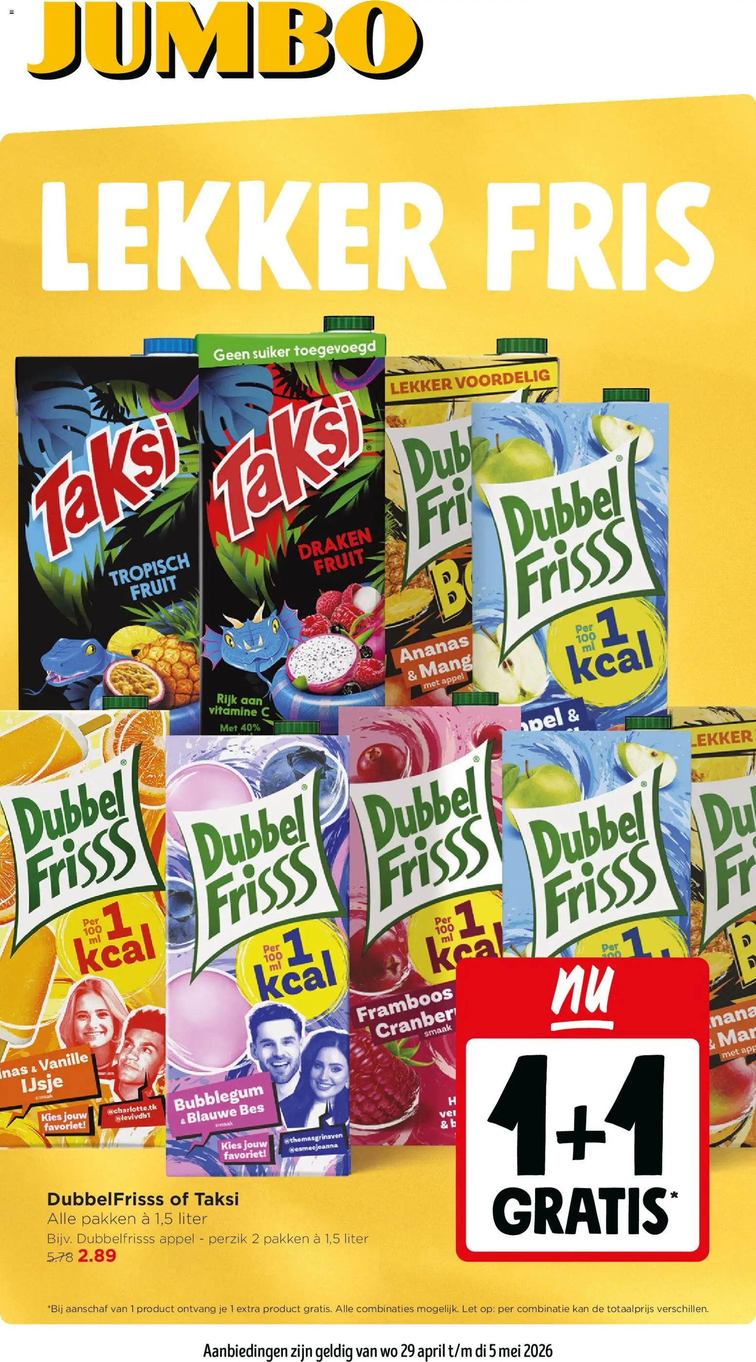 Voorbeeld van Jumbo folder week 18 van winkel Jumbo geldig vanaf 29-04-2026