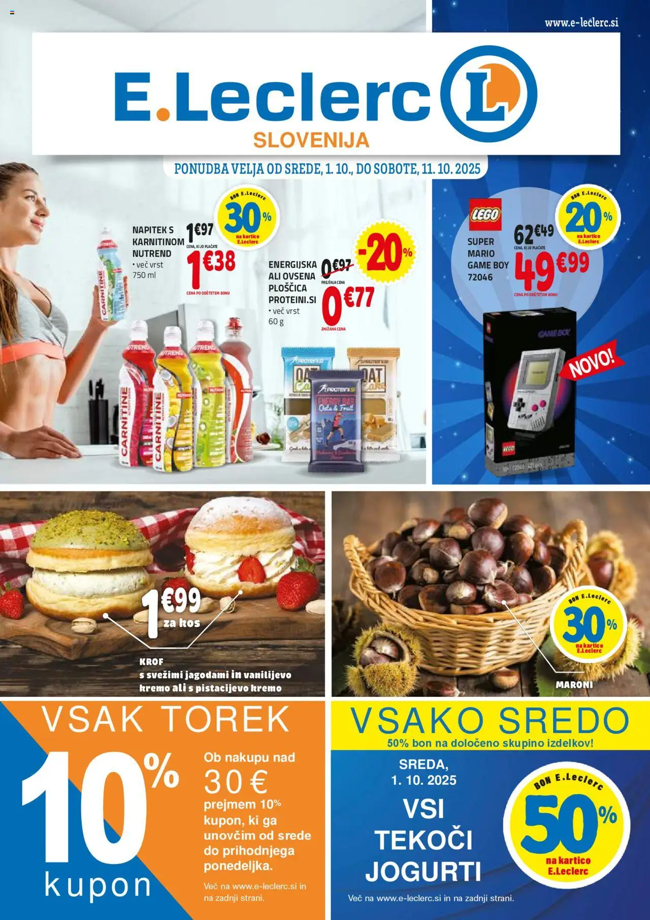 E.leclerc Katalog od 01.10.2025 - aktualna ponudba - stran 1
