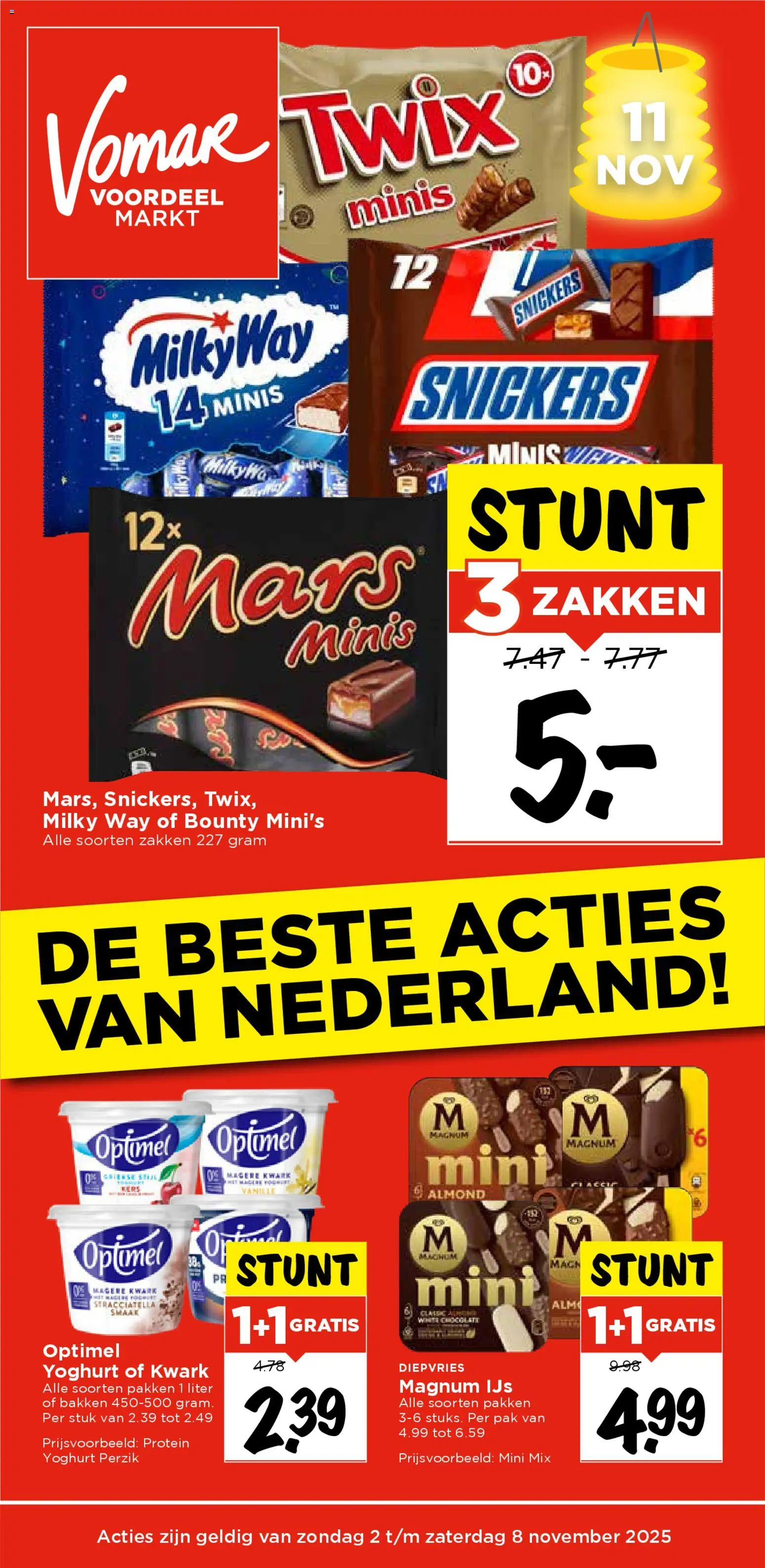 Voorbeeld van Folder van winkel Vomar geldig vanaf 02-11-2025