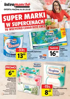 Pogląd gazetki "Supermarki w supercenach" ze sklepu Intermarche ważnej od 16.10.2025
