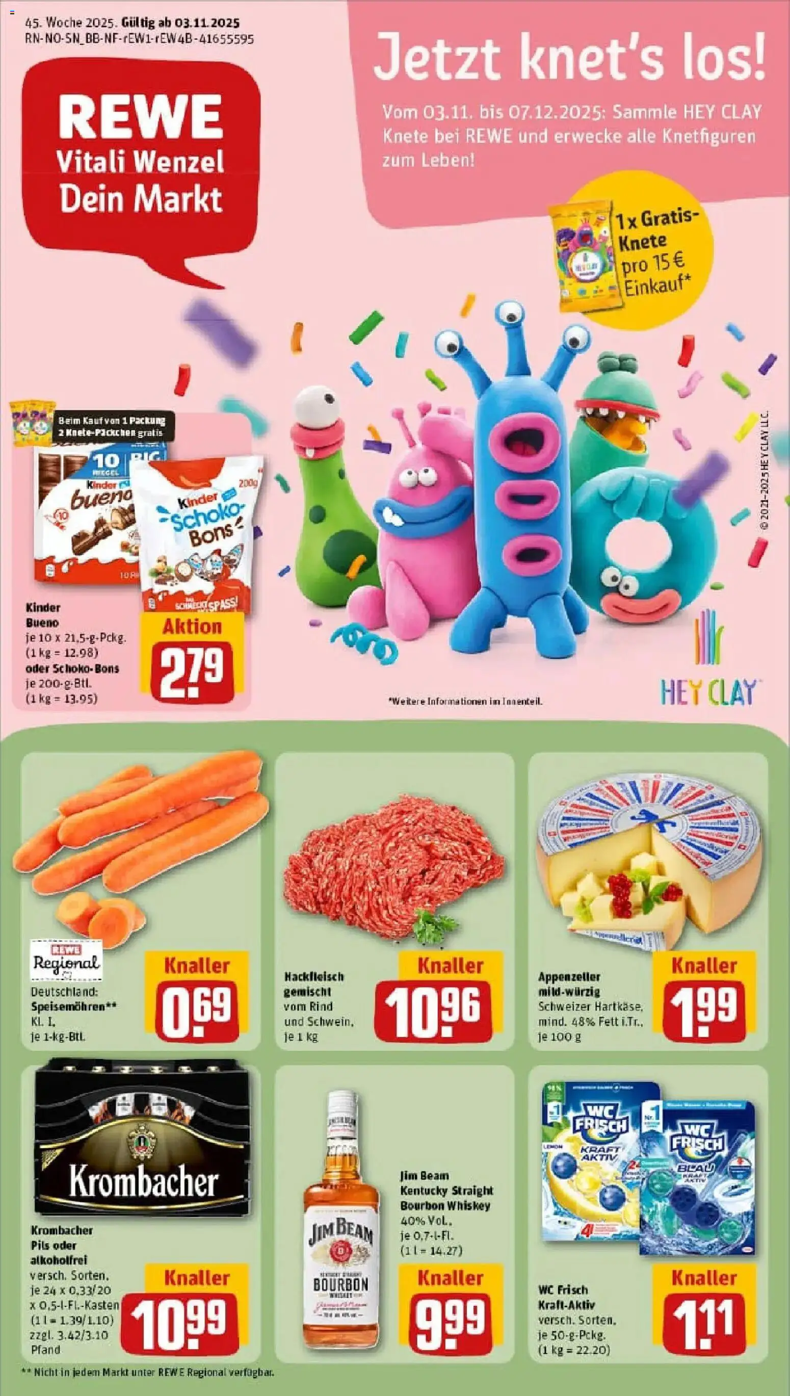 Vorschau von dem Prospekt des Geschäftes Rewe, gültig ab dem 02.11.2025