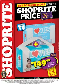 Preview of Shoprite flyer valid from 16/01/2026