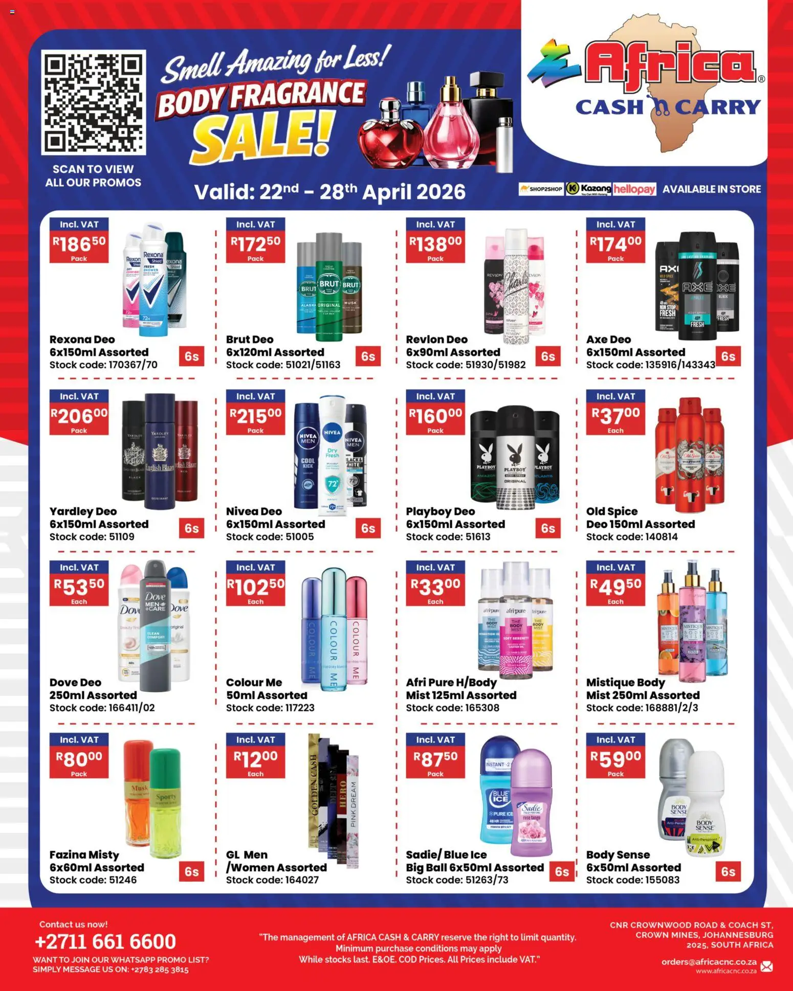 Preview of Africa Cash & Carry flyer valid from 22/04/2026