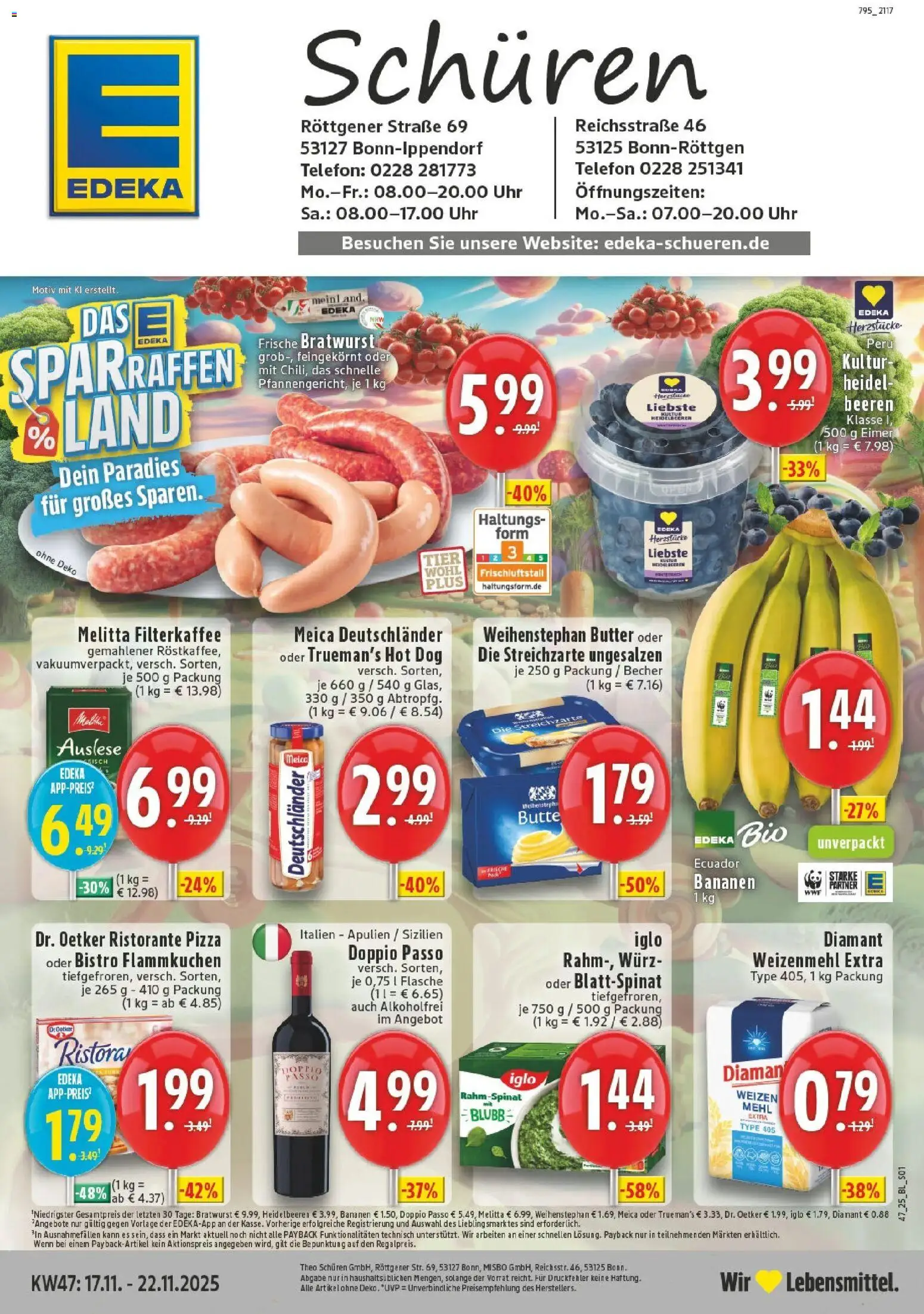 Vorschau von dem Prospekt des Geschäftes Edeka, gültig ab dem 17.11.2025