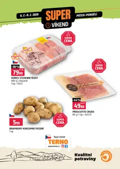 Náhled nabídky: Terno Super víkend platný od 06.02.2026