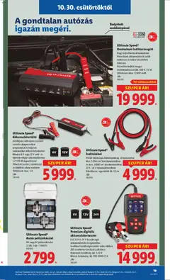 Lidl - Akciós újság Lidl megtekintése, amely érvényes 2025.10.30.-től | Oldal: 19