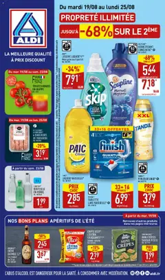 Prévisualisation de Catalogue de la semaine 34 du magasin Aldi formulaire valide 19/08/2025
