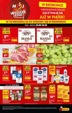 Náhled nabídky: Biedronka Polsko Biedronka Polsko leták - Tani weekend platný od 24.04.2026