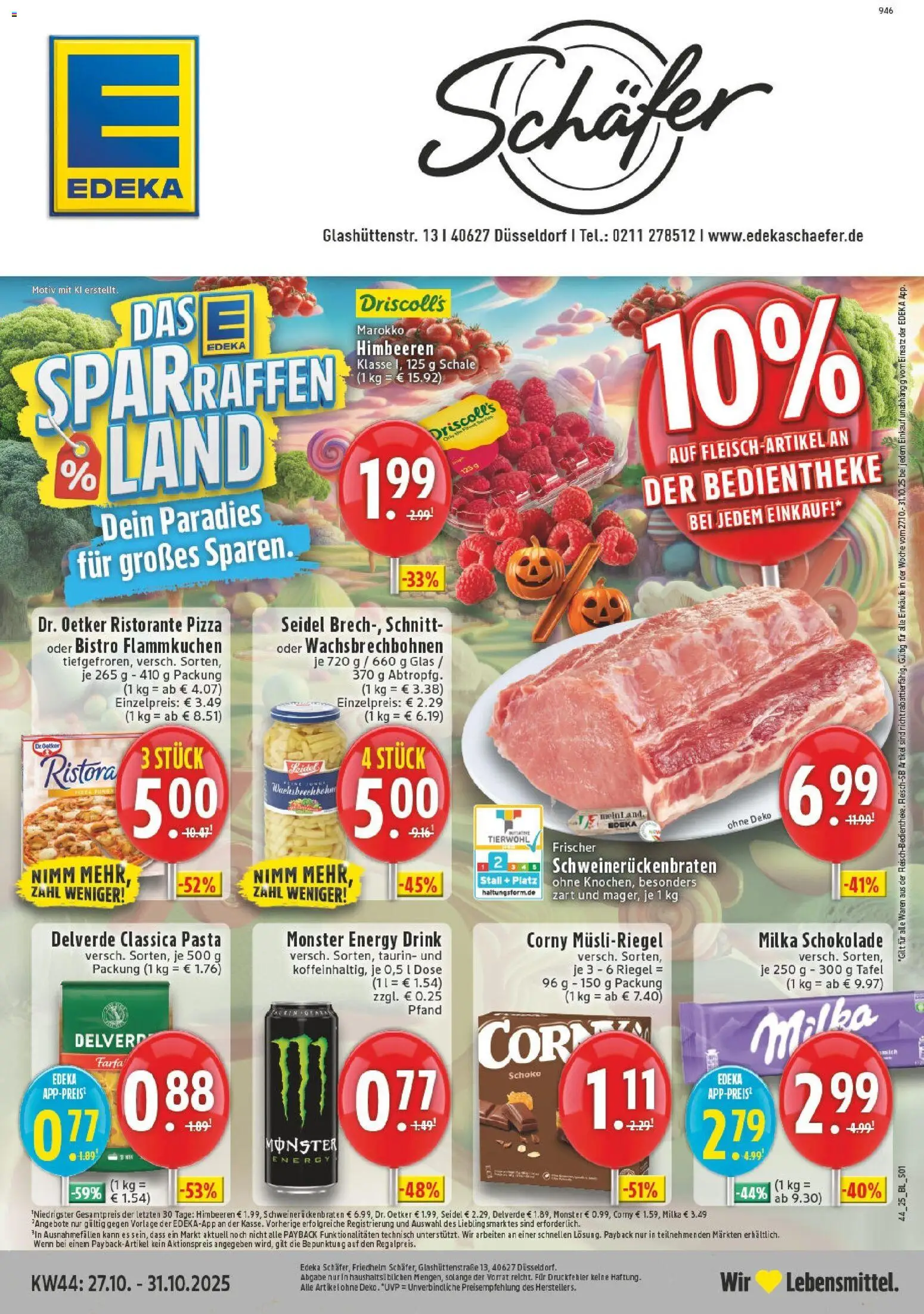 Vorschau von dem Prospekt des Geschäftes Edeka, gültig ab dem 26.10.2025