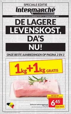 Voorbeeld van Folder week 39 van winkel Intermarché geldig vanaf 23/09/2025