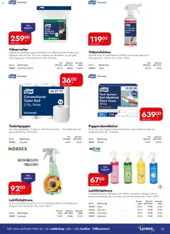 Förhandsgranska reklamblad Aktuella reklamblad Lyreco från butik Lyreco gäller från 30/09/2025 | Sida : 23