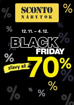 Náhľad Sconto nábytok letáku platného od 12.11.2025