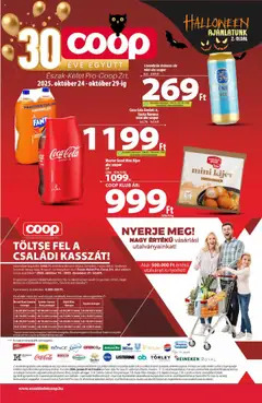 COOP - Észak Kelet Pro-Coop Zrt megtekintése, amely érvényes 2025.10.24.-től