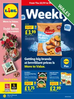 Preview of Lidl Lidl Weekly Wales valid from 22/01/2026