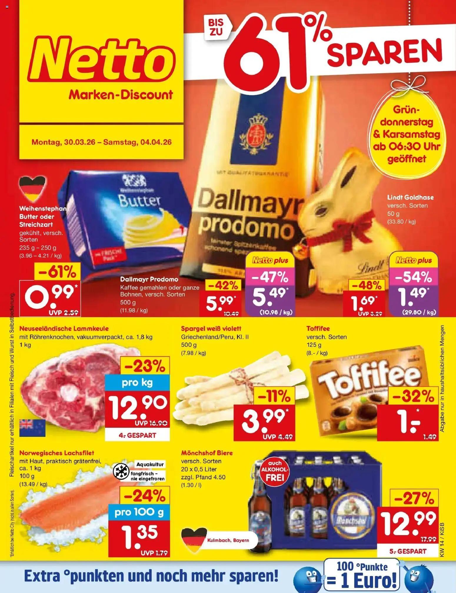 Vorschau von dem Prospekt des Geschäftes Netto Marken-Discount, gültig ab dem 30.03.2026