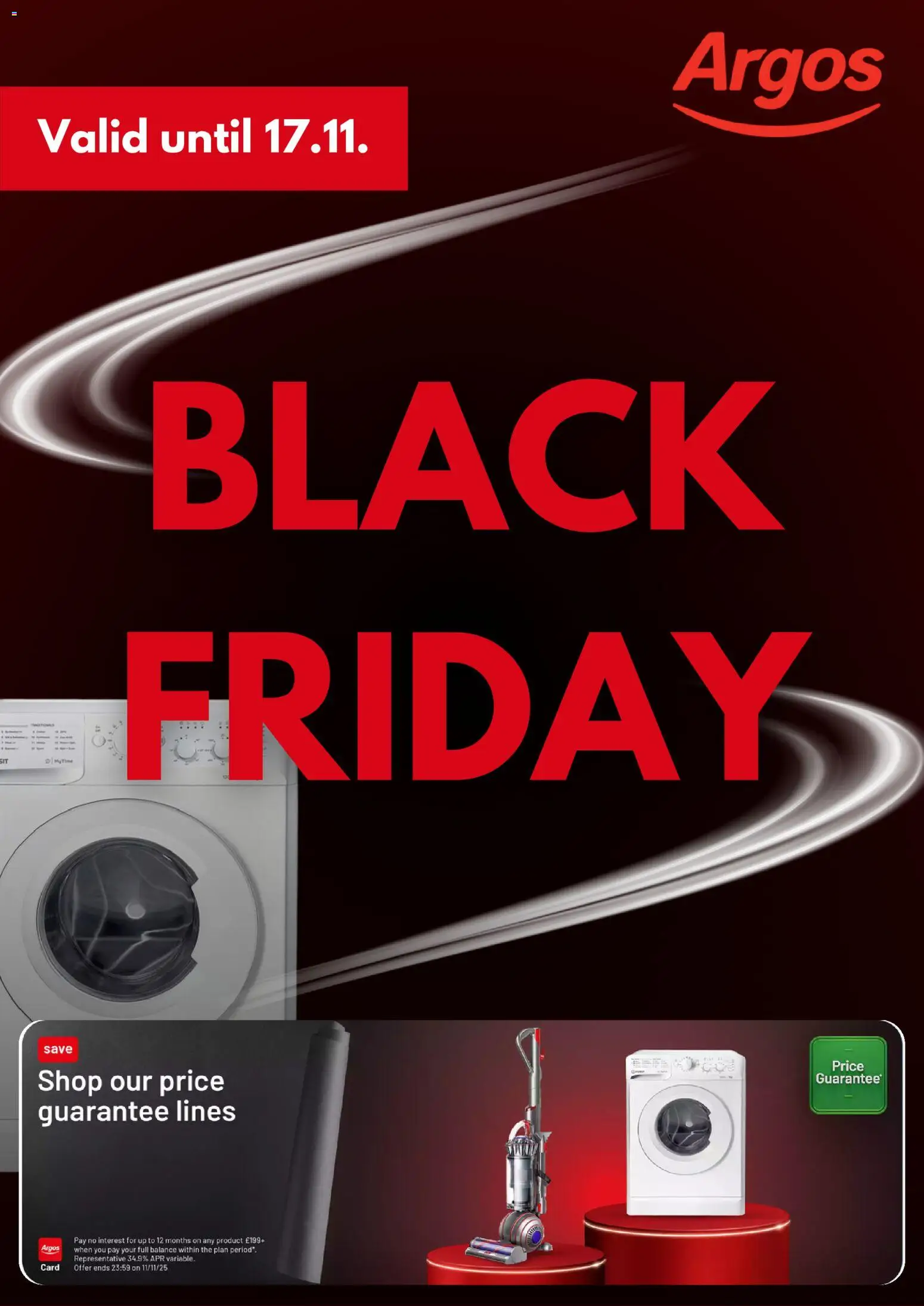 Preview of Argos Black Friday valid from 11/11/2025