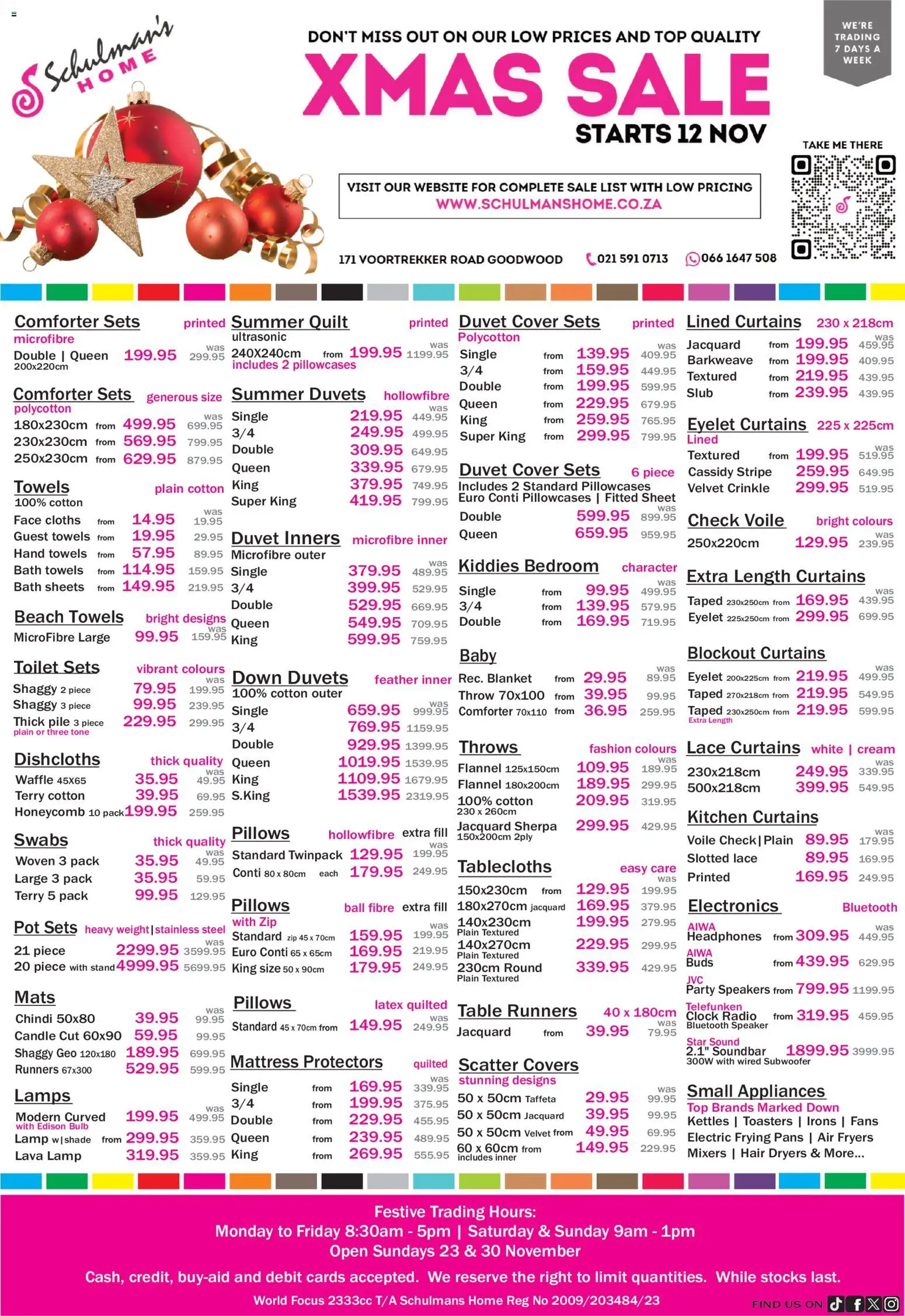 Preview of Schulman's Home flyer valid from 12/11/2025