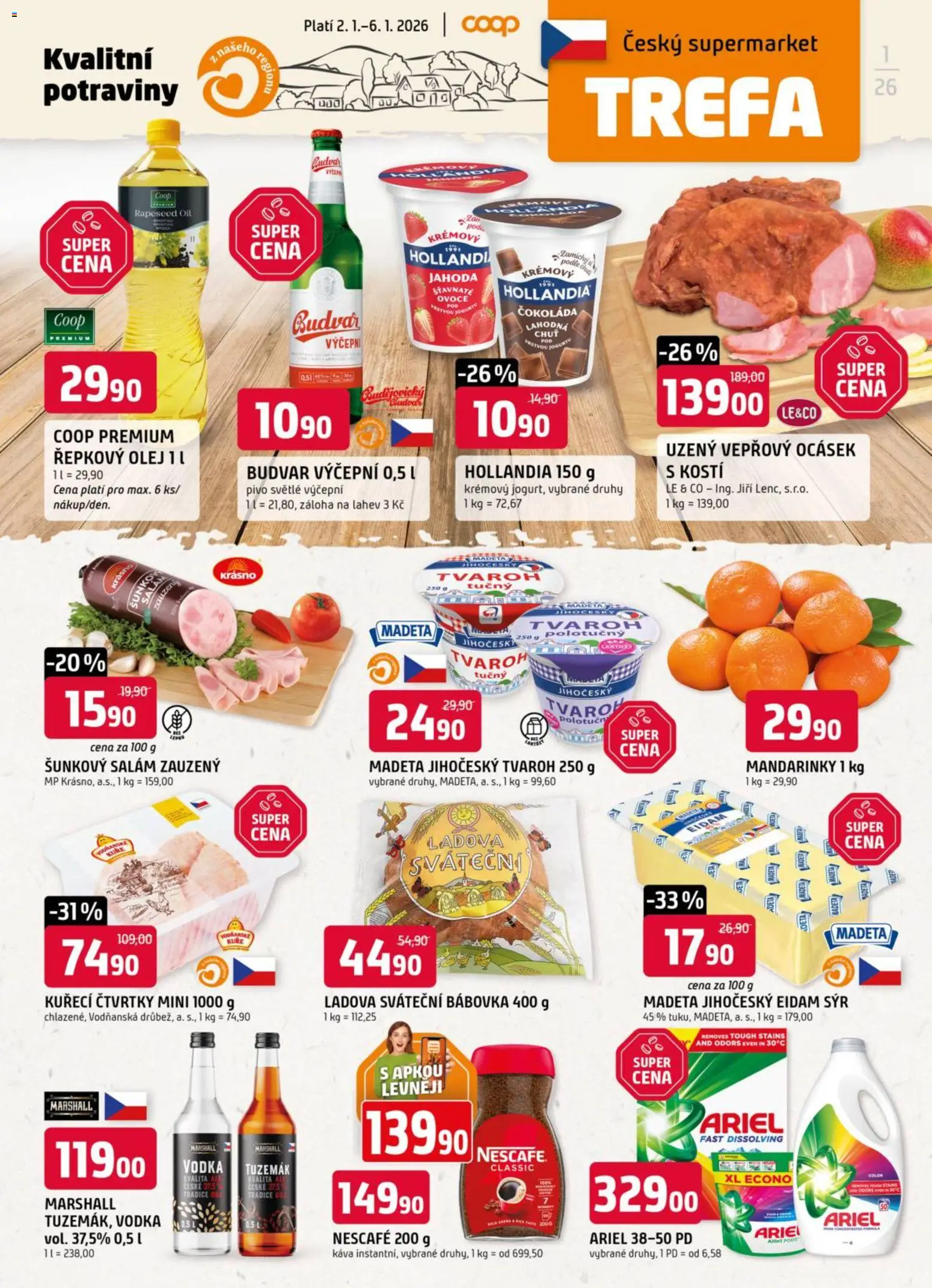 Náhled nabídky: Trefa Leták platný od 02.01.2026