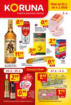 Náhľad Koruna letáku platného od 20.02.2026