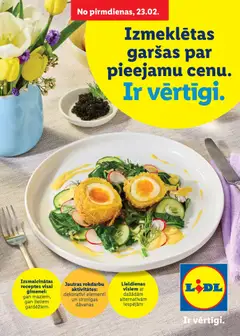 Skatīt Lidl akciju bukletu, derīgs no 23.02.2026.