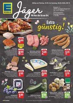 Vorschau von dem Prospekt des Geschäftes Edeka, gültig ab dem 23.03.2026