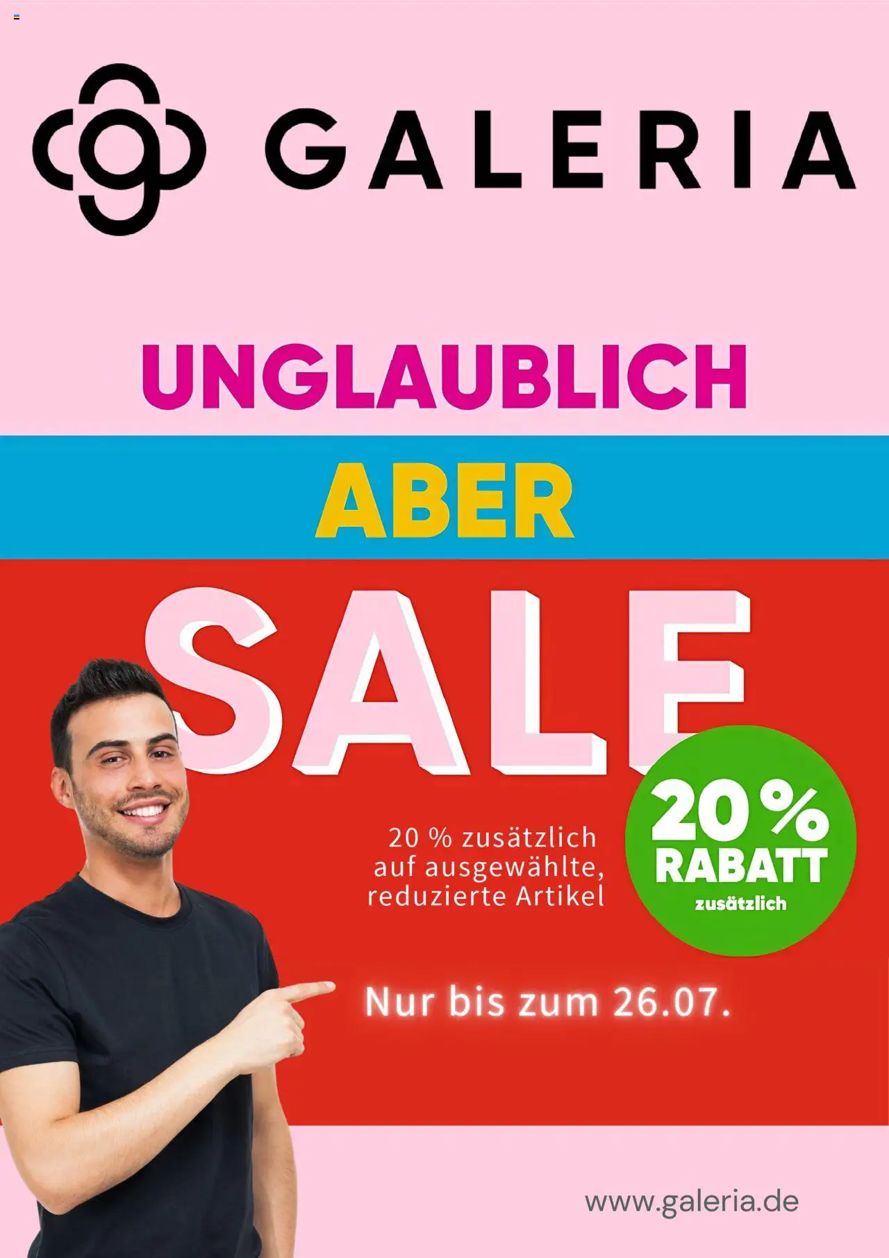 Galeria Karstadt Kaufhof Prospekt (vom 17.07.2025 - 26.07.2025)
