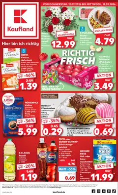Vorschau von dem Prospekt des Geschäftes Kaufland, gültig ab dem 12.02.2026