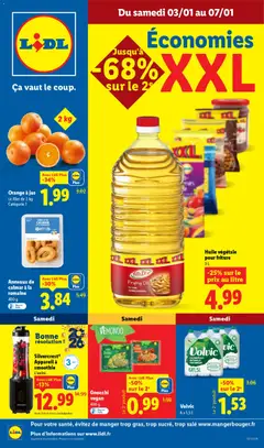 Prévisualisation de Catalogue de la semaine 1 du magasin LIDL formulaire valide 03/01/2026