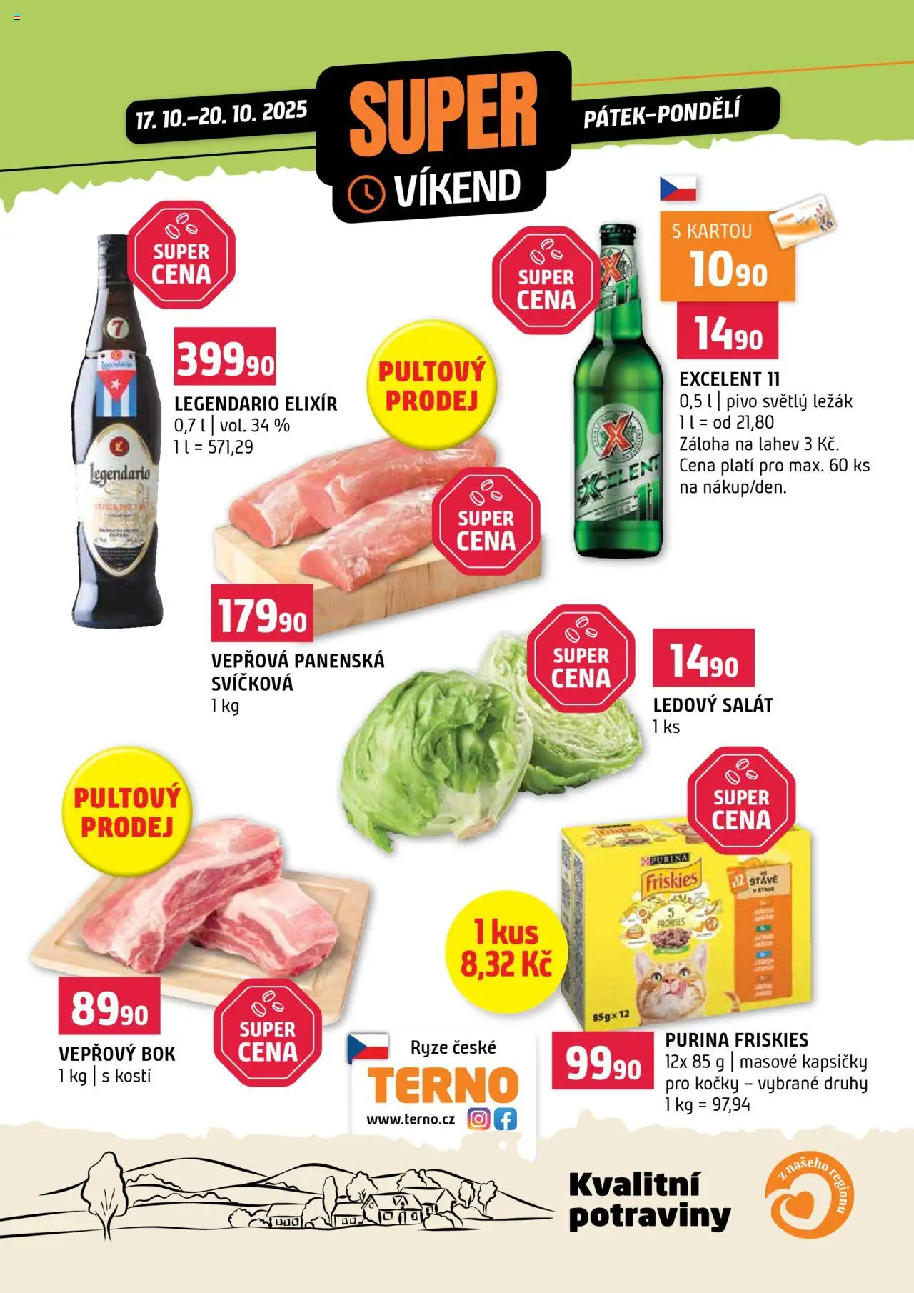  Terno Super víkend (17.10.2025 - 20.10.2025)