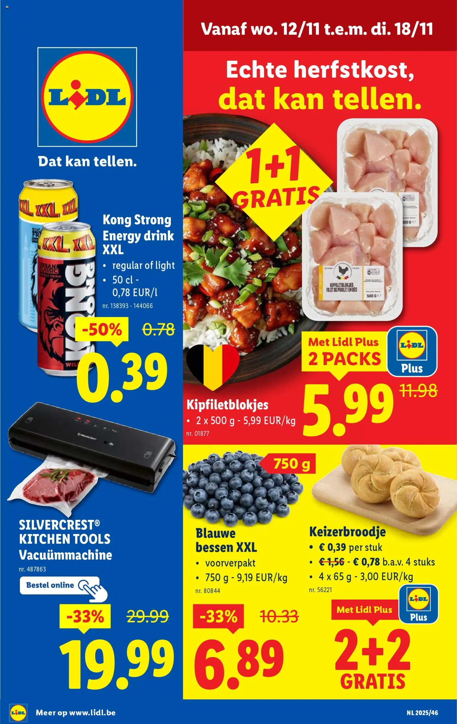 Voorbeeld van Folder week 46 van winkel Lidl geldig vanaf 12/11/2025