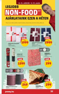 PENNY - Akciós újság PENNY megtekintése, amely érvényes 2025.11.13.-től | Oldal: 36