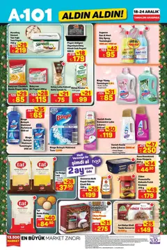 A101 Katalog Aldın Aldın 18.12.2025 - Broşürünün önizlemesi