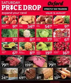 Preview of Oxford Freshmarket flyer valid from 16/08/2025