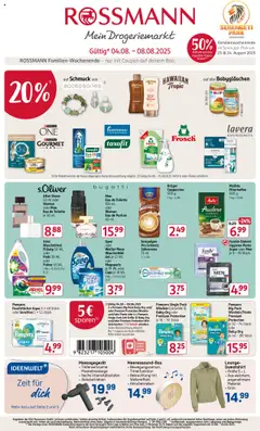 Vorschau von dem Prospekt des Geschäftes Rossmann, gültig ab dem 04.08.2025