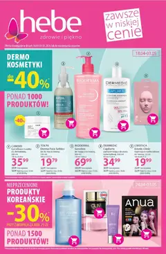 Pogląd gazetki "Hebe gazetka" ze sklepu Hebe ważnej od 18.04.2026