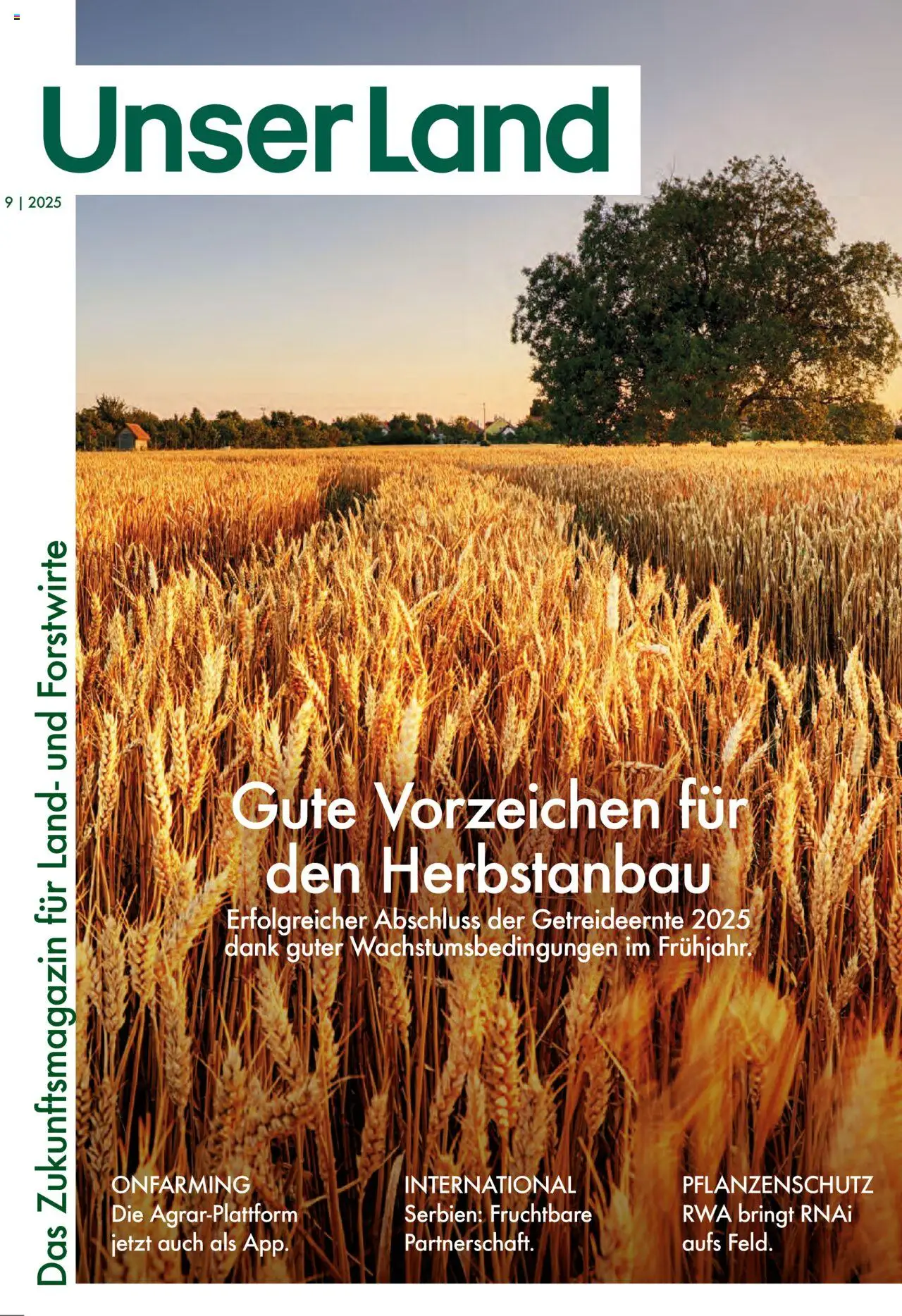  Lagerhaus Unser Land September 2025 ab (20.08.2025 - 30.09.2025) - Seite 1