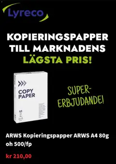 Förhandsgranska reklamblad Black Friday från butik Lyreco gäller från 24/11/2025 | Sida: 4