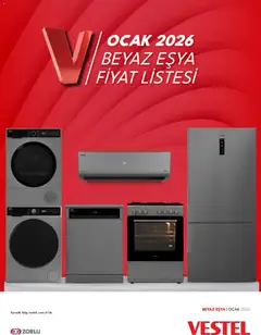 Vestel Katalog 01.01.2026 - Broşürünün önizlemesi