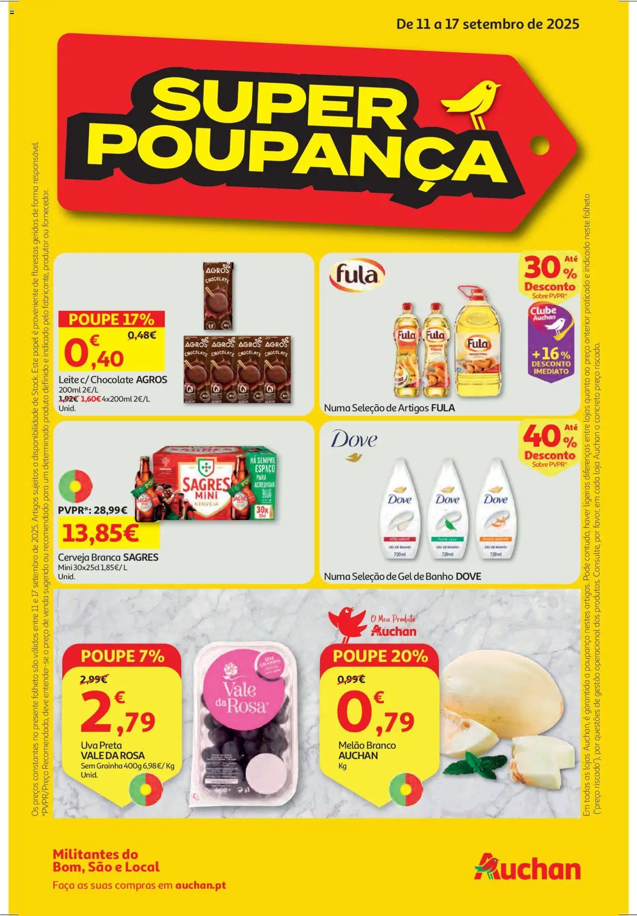 Auchan Folheto de 11/09/2025 - catálogo esta semana - página 1