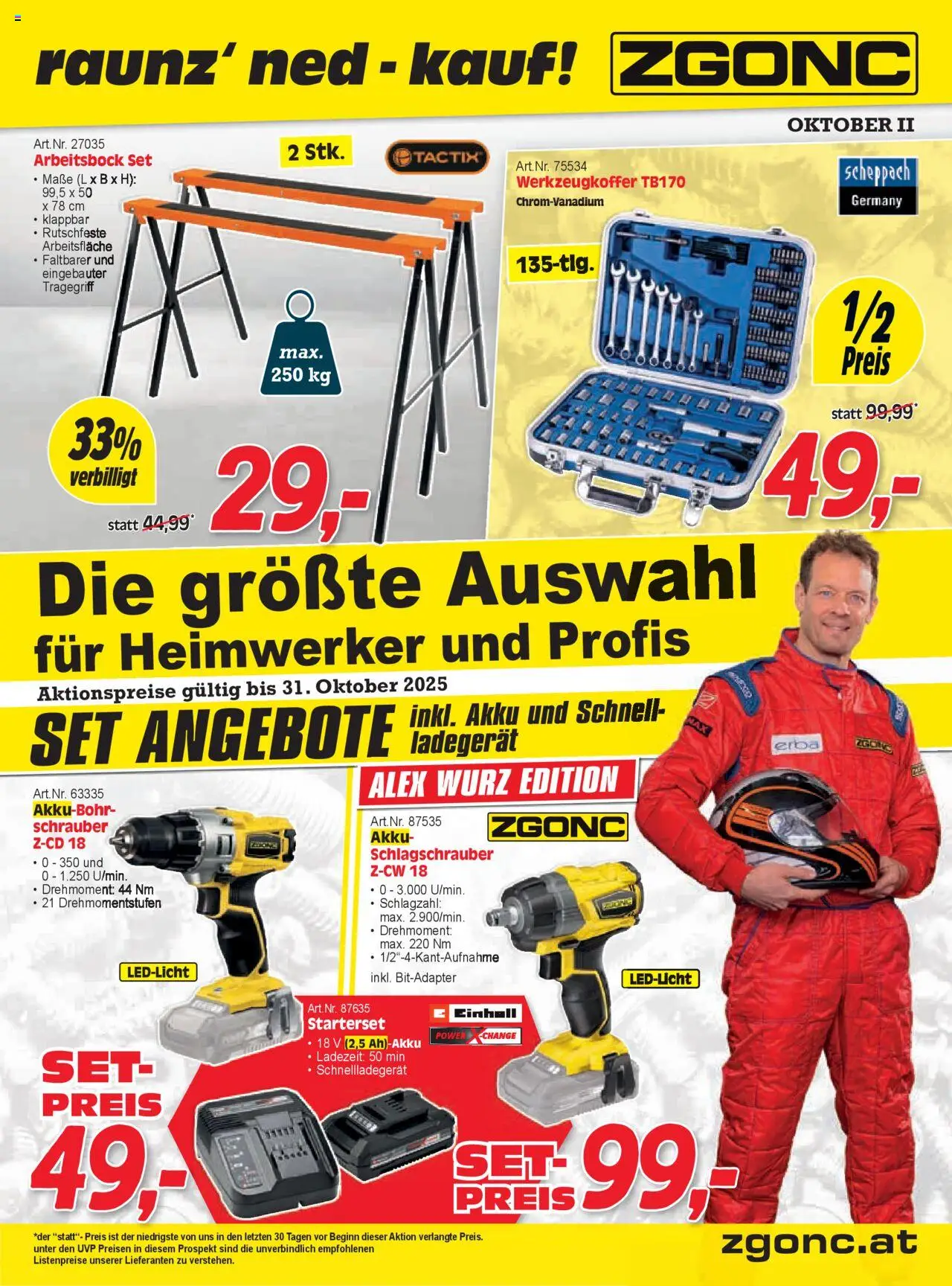  Zgonc Flugblatt Oktober II 2025 ab (15.10.2025 - 31.10.2025) - Seite 1