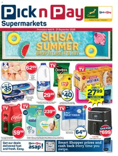 Preview of Pick n Pay flyer valid from 08/09/2025